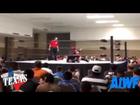 Danny Gee vs Lucha Locura: AIWF Texas Del Rio 3/3/14