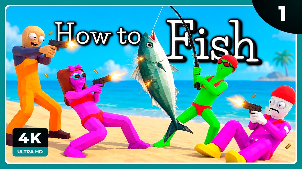 NOS VAMOS DE PESCA (c/ Carola, Serpi y Zellen) | HOW TO FISH Gameplay Español