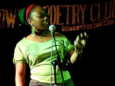 Charlotte Mishell - @ A Monthly Bondfire, Bowery Poetry Club, NYC, June 30th, 2009.