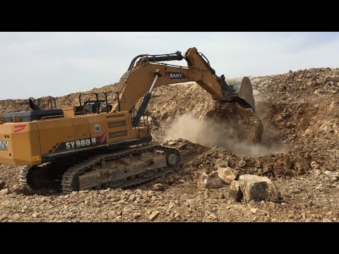 "Best of SANY"~SY980 super large excavator
