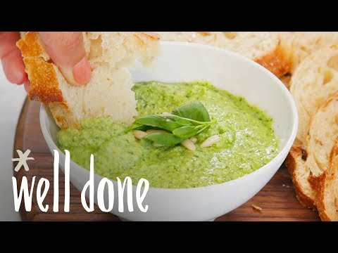 Simple Basil Pesto For A Super Quick Dip, Dressing Or Pasta Sauce | Recipe | Well Done