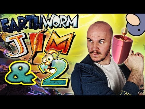 EARTHWORM JIM 1 & 2 Are The Weirdest Games.