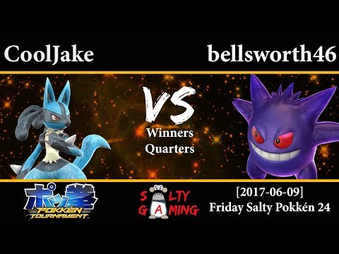 [2017-06-09] Pokkén - CoolJake (Lucario) vs bellsworth46 (Gengar) WQ
