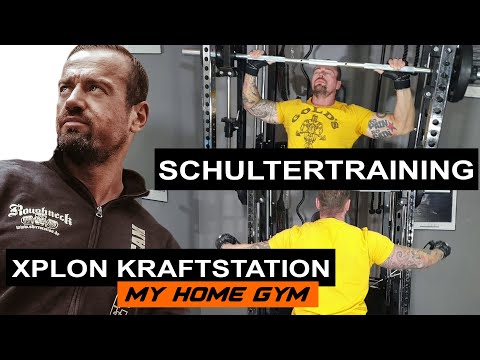 XPLON Kraftstation Multipresse - Coach Dennis Trainingsvideo 03 - Schultertraining Teil 1