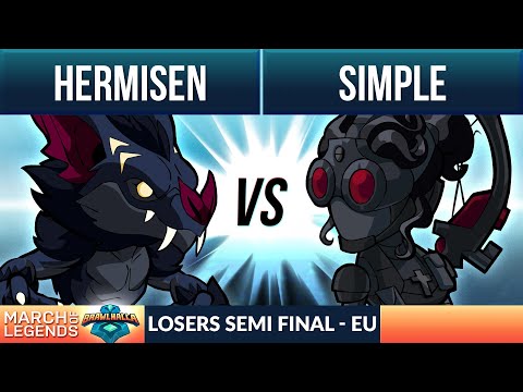 Hermisen vs simpLe - Losers Semi Final - March Of Legends EU 1v1