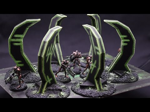 Simple Necron Terrain for 40k Indomitus... Part 1!