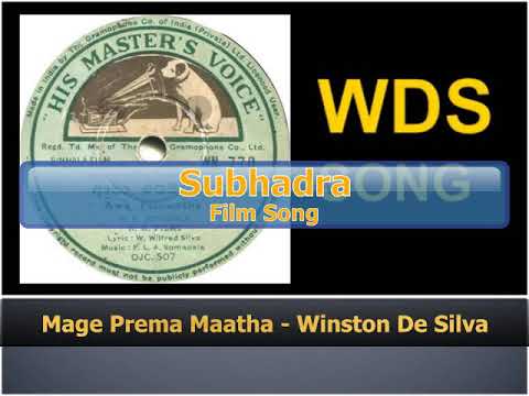 Mage Prema Maatha - Winston De Silva