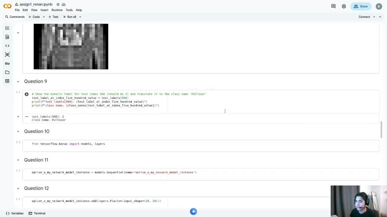 COMP3132 - Applied Machine Learning - Assignment 1