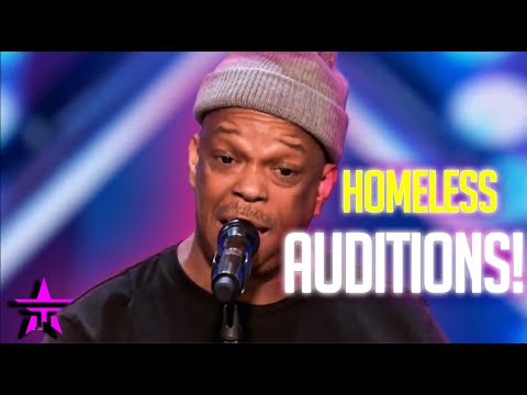 HOMELESS Contestant's Auditions That Wowed On America's Got Talent!