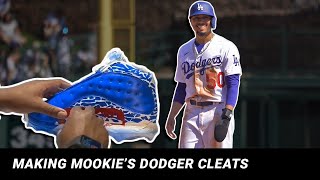 Making Mookie Betts' & Tony Kemp's Custom Cleats By IKB Customs