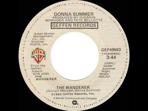 1980 HITS ARCHIVE: The Wanderer - Donna Summer (a #2 record--stereo 45)