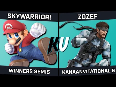 SkyWarrior! (Mario) vs Zozef (Snake) - KanaanVitational 6
