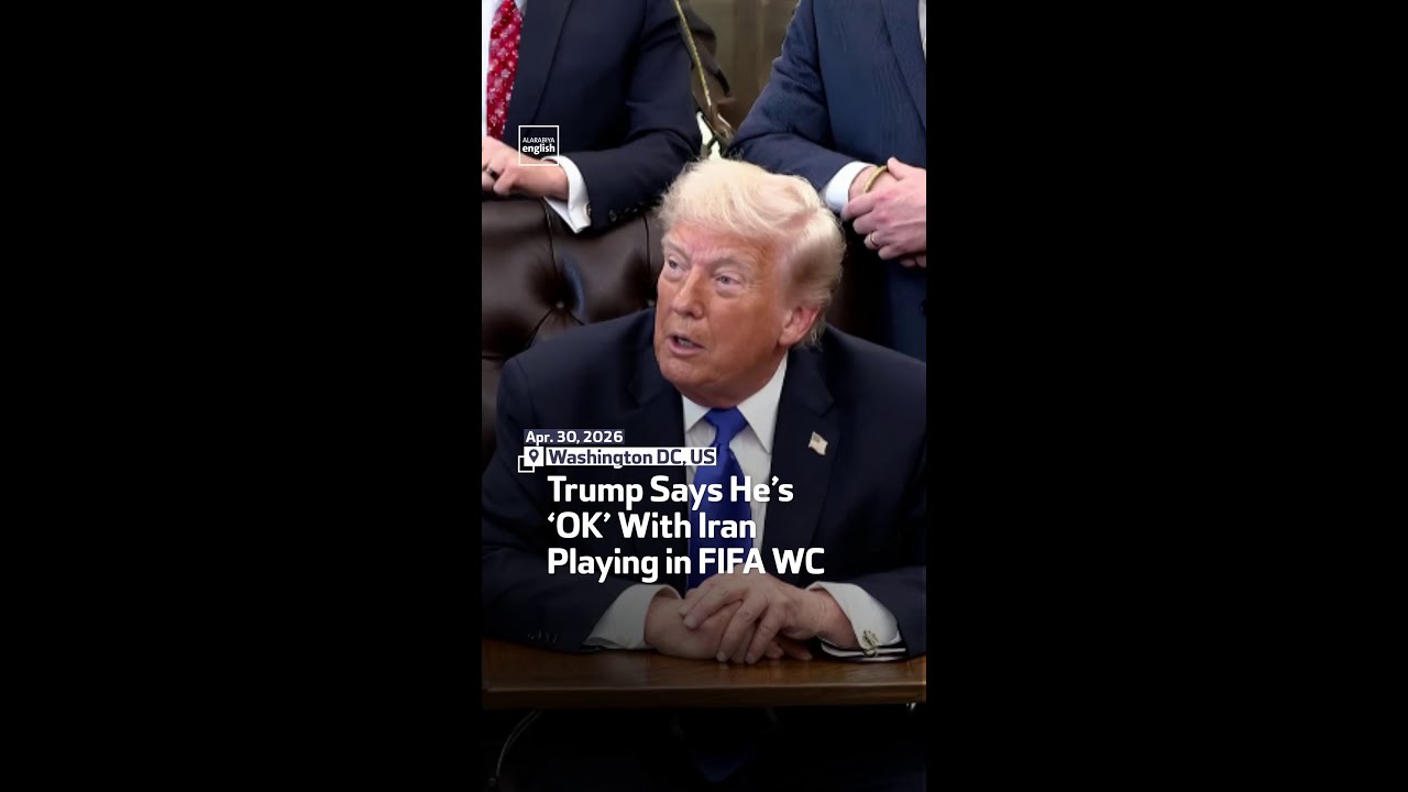 Video | Trump Says He’s ‘OK’ With Iran Playing in FIFA WC