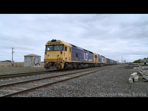 7902V Mildura Container Train With BL27 & BL26 (20/5/2022) - PoathTV Australian Railways