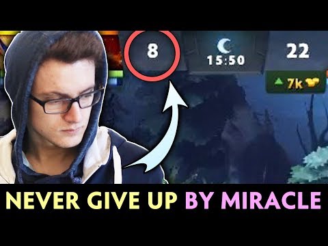 Miracle teaches us how to NEVER GIVE UP