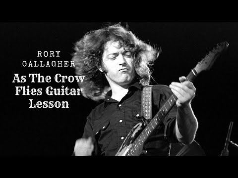Rory Gallagher As The Crow Flies Guitar Lesson