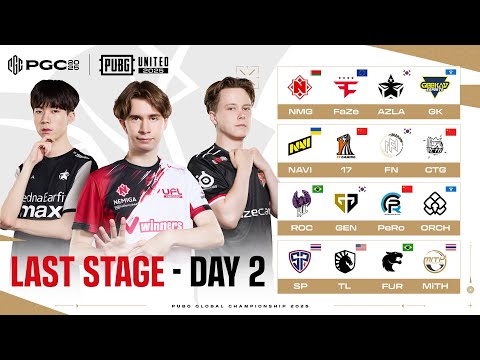 PUBG Global Championship Last Stage Day2