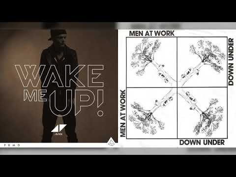 Avicii x Men At Work - Wake Me Up Down Under (mashup)