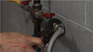 Gas Dryer Repair : How to Stop a Leaking Gas Hose on a Dryer