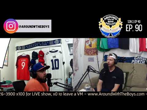 Around With The Boys Ep. 90 LIVE RECORDING