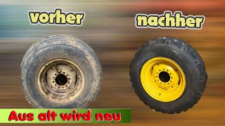 Aus alt wird Neu - 15,3 Reifen auf 15 Zoll Felge? Schlagschrauber Praxistest - Stier