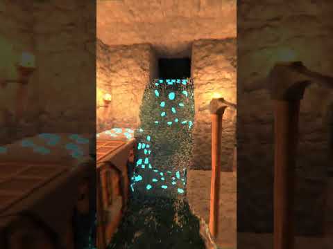 Minecraft RTX / Ultra Realistic Water in Cave #shorts