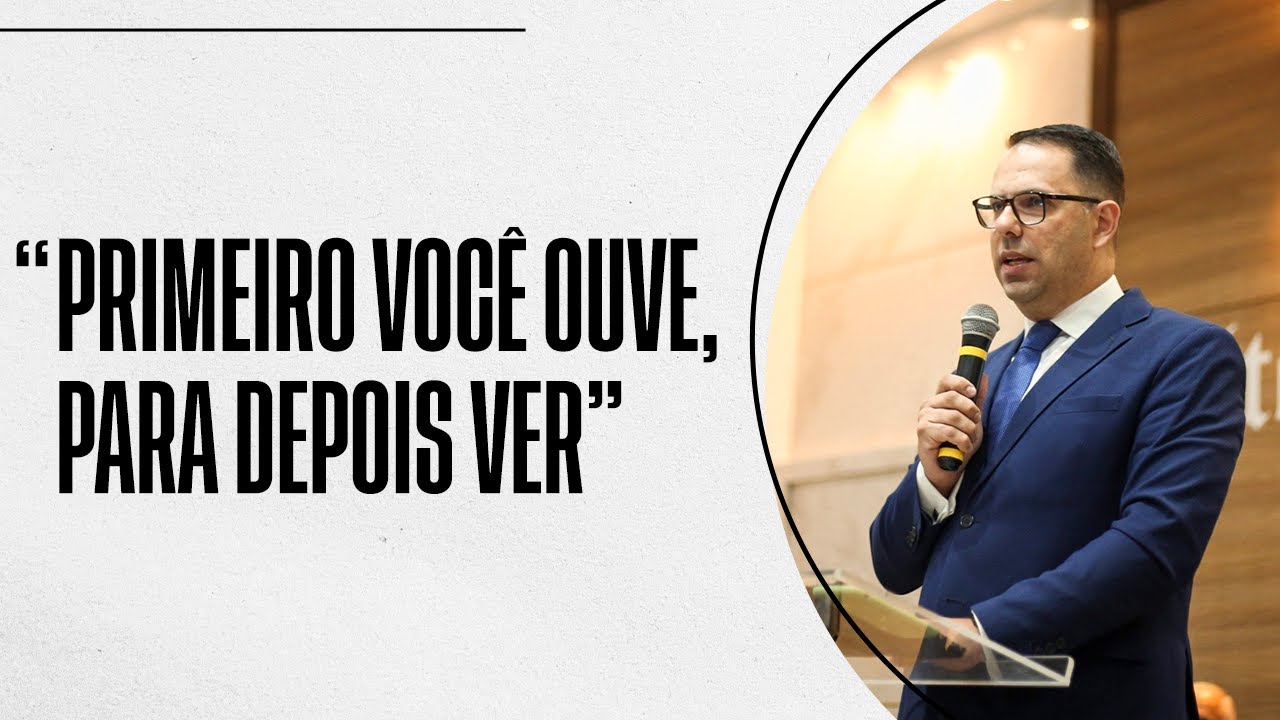 A fé que faz enxergar o invisível - Pr. Rodrigo Urccino