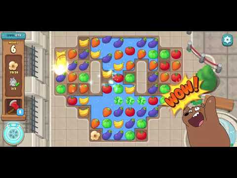 We Bare Bears the Puzzle for Kakao Level 273 - No Boosters