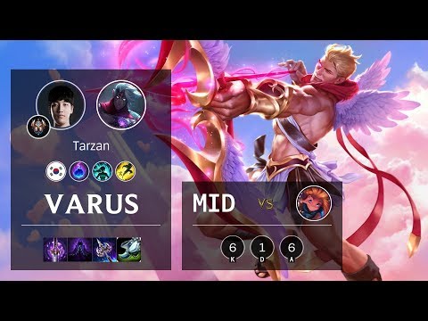 Varus Mid vs Zoe - KR Challenger Patch 10.3