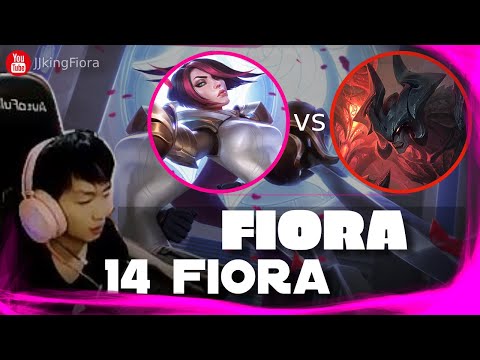 🔴 14 Fiora vs Aatrox Xiao Chao Meng 1300 LP - 14 Fiora Guide