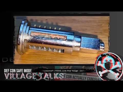High Security Wafer Locks - An Oxymoron? | TOOOL Lock Pick Village | DEFCON Safe Mode