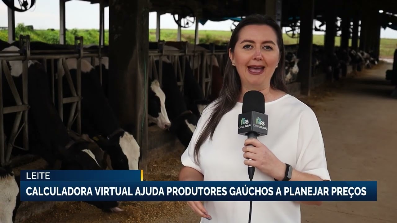 Leite: calculadora virtual ajuda produtores gaúchos a planejar preços