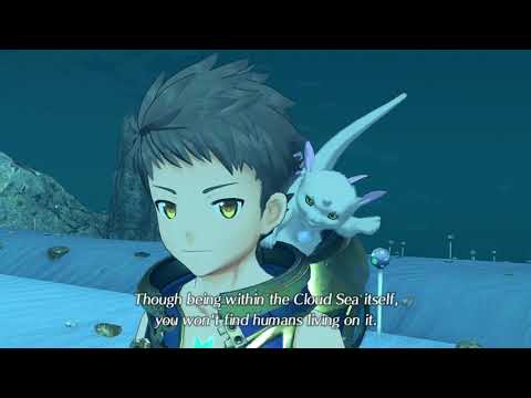 Xenoblade Chronicles 2 Cutscene 079 - Easy Tunnel Through the Clouds - JAPANESE