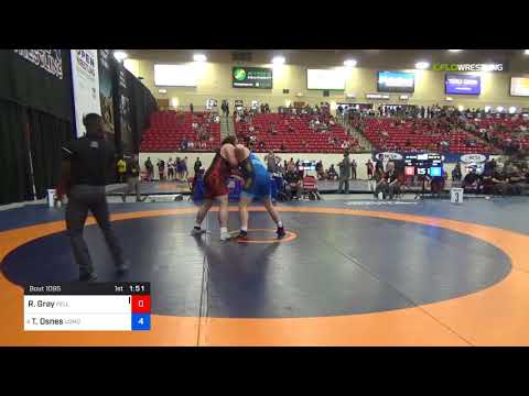 2018 Marine Corps US Open/Senior Men's Greco-Roman 130 Rnd Of 16 - Robert Gray (Fell) Vs. Trent Os