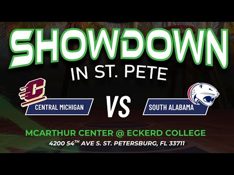 Showdown in St. Pete: Central Michigan vs. South Alabama Men's Basketball