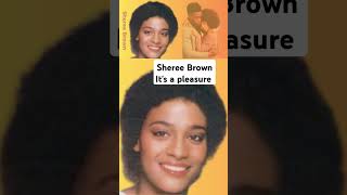 Rare Soul Gem From Sheree Brown #ThrowbackMusic #SoulClassic