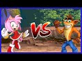 M U G E N TBIG Request Fight Amy Rose NJPT AI Patch VS MG Crash AI Patch