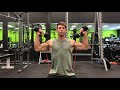 Home Shoulder & Back Workout