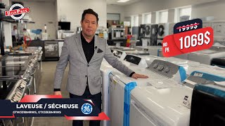 Ensemble Laveuse / Sécheuse | BonPrix Électroménagers | Montréal, Laval et Longueuil
