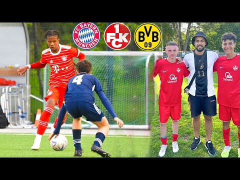 U 15 Bundesliga Turnier mit Ausnahmetalente von Bayern München 1.FC Kaiserslautern & Hoffenheim!