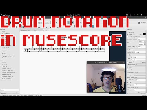 How to Write Drum Notation in Musescore 3