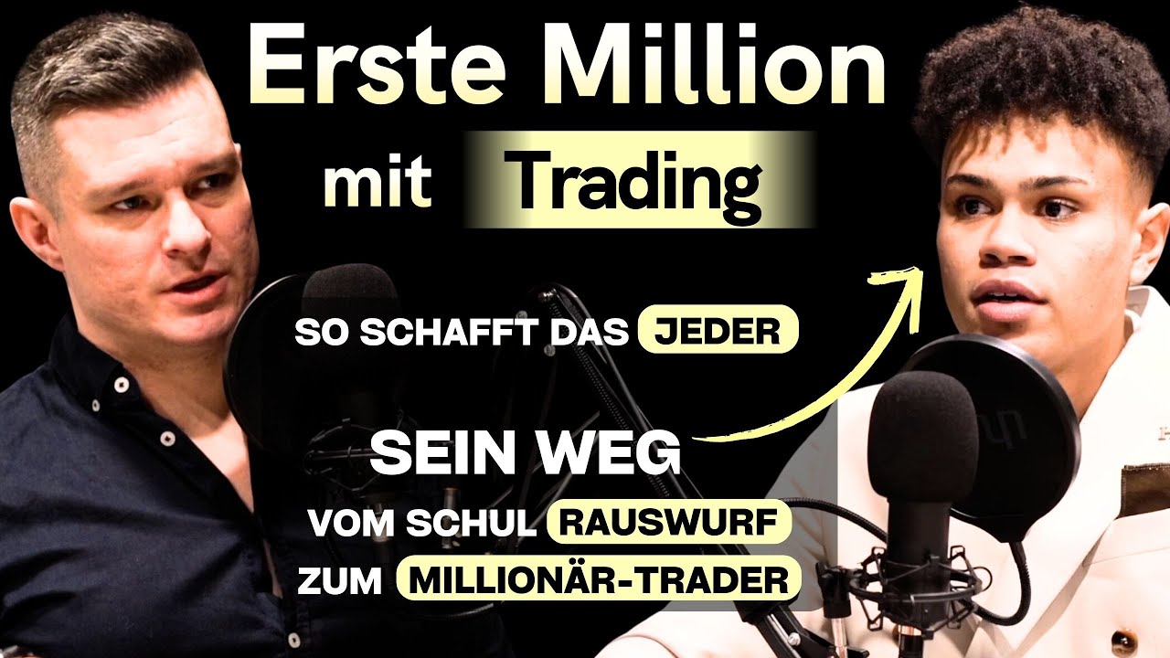 Interview: Vom Schulabbrecher zur ersten Million mit Forex und Bitcoin Trading | Achtung Suchtgefahr