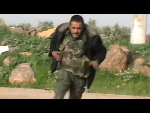 استهداف اللواء 38 بالدبابات من قبل جبهة النصرة في بلدة صيدا في ريف درعا