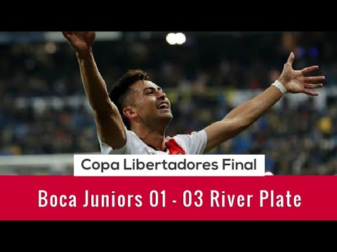 River Plate vs Boca Juniors (3-1)●Copa Libertadores Final 2018●Santiago Bernabeu