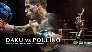 Ben Bril memorial: Daku vs Poulino (hightlight dutch title fight)