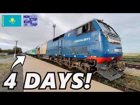 I Rode 3200km on Kazakhstan's LONGEST Train Journey