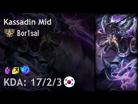 Kassadin Mid vs Ekko - Bor1sal vs Rather - KR Challenger Patch 8.3