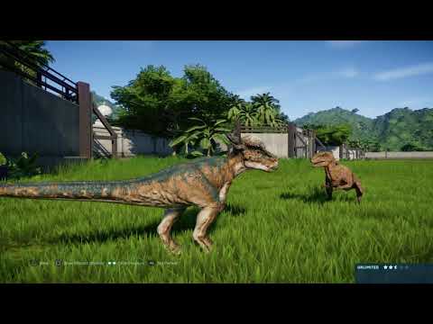Jurassic World Evolution: (Modified) Stygimoloch vs Velociraptor