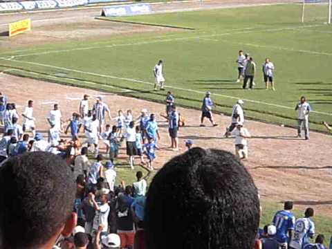 Entrada do time em campo - CSA 2x0 Sergipe - 01/08/2009