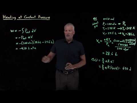 Heating at Constant Pressure